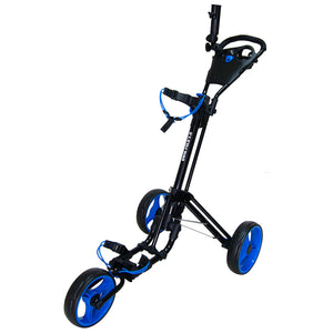 Qwik Fold 3-wheel Push Cart