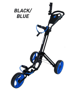 Qwik Fold 3-wheel Push Cart